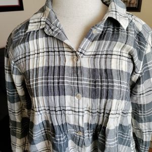 American eagle plaid button down